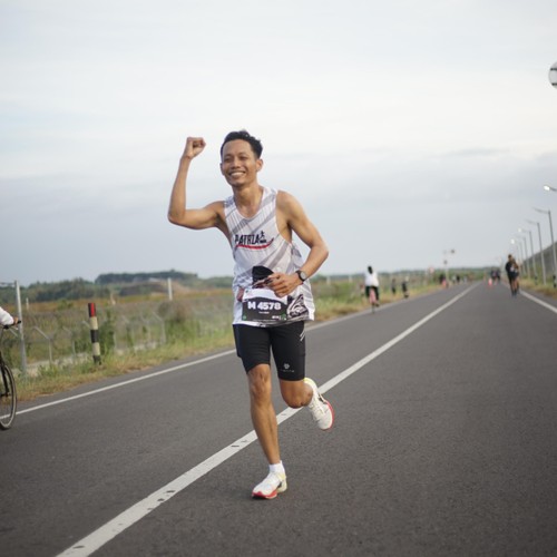 Race photo from KEDIRI HALF MARATHON 2026