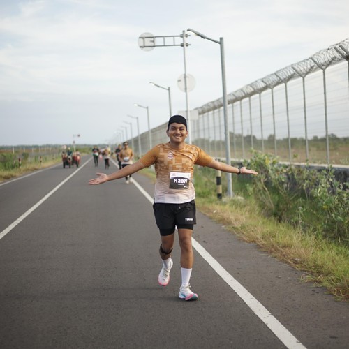 Race photo from KEDIRI HALF MARATHON 2026
