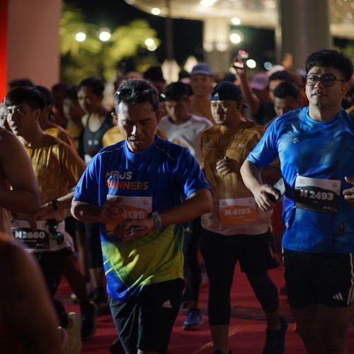 Race photo from KEDIRI HALF MARATHON 2026