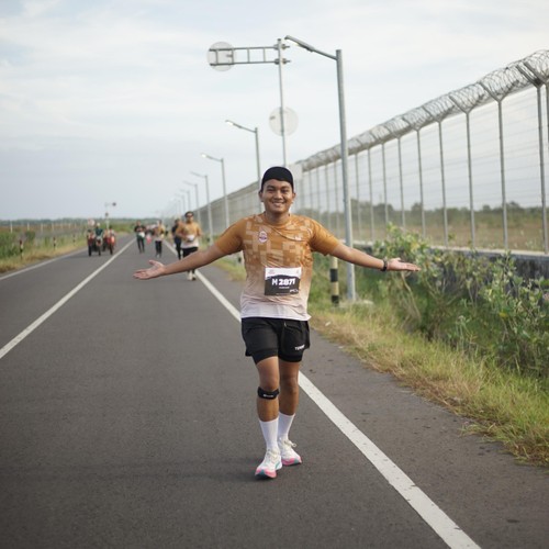 Race photo from KEDIRI HALF MARATHON 2026