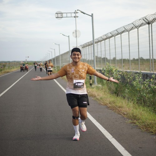 Race photo from KEDIRI HALF MARATHON 2026