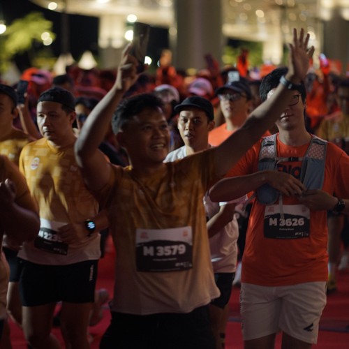 Race photo from KEDIRI HALF MARATHON 2026