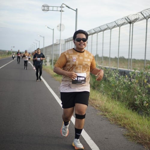 Race photo from KEDIRI HALF MARATHON 2026