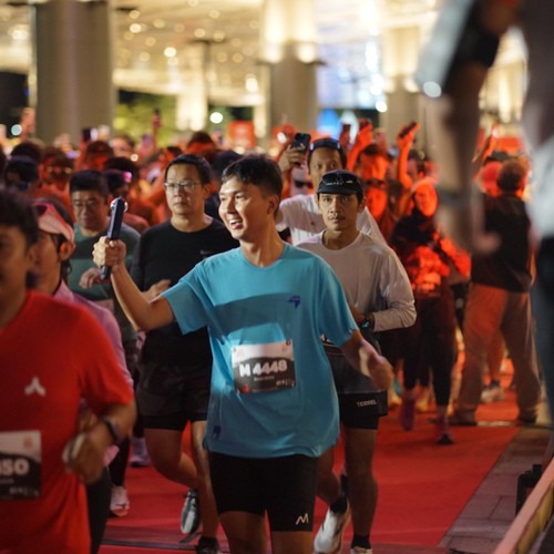 Race photo from KEDIRI HALF MARATHON 2026