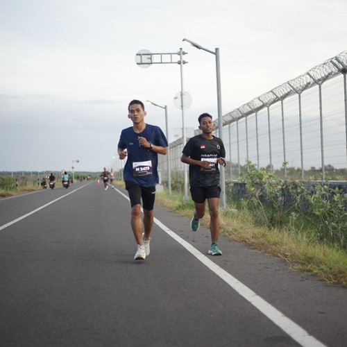 Race photo from KEDIRI HALF MARATHON 2026