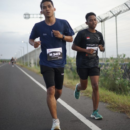 Race photo from KEDIRI HALF MARATHON 2026