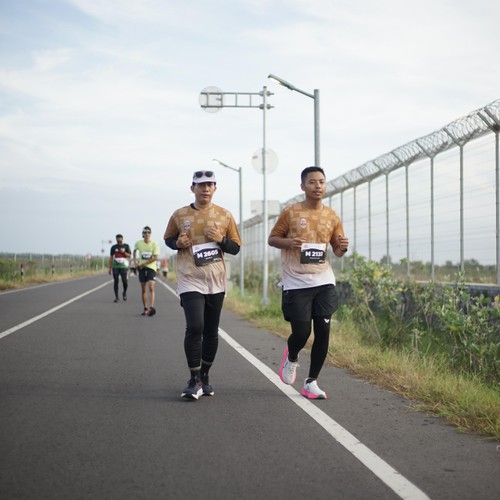 Race photo from KEDIRI HALF MARATHON 2026