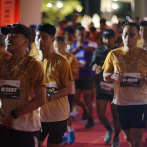 Race photo from KEDIRI HALF MARATHON 2026