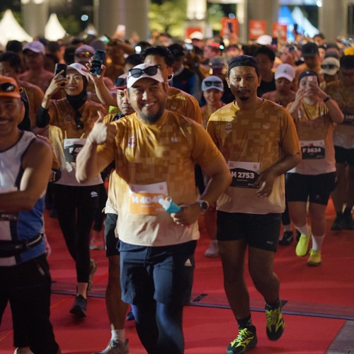 Race photo from KEDIRI HALF MARATHON 2026