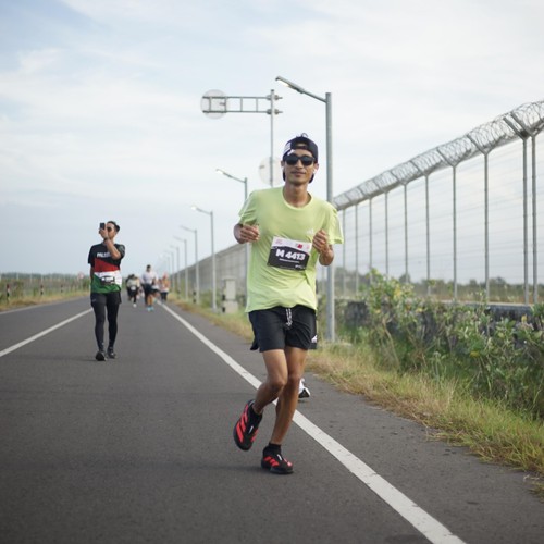 Race photo from KEDIRI HALF MARATHON 2026