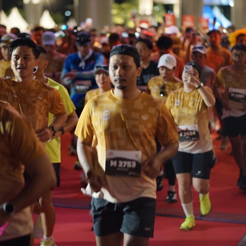 Race photo from KEDIRI HALF MARATHON 2026