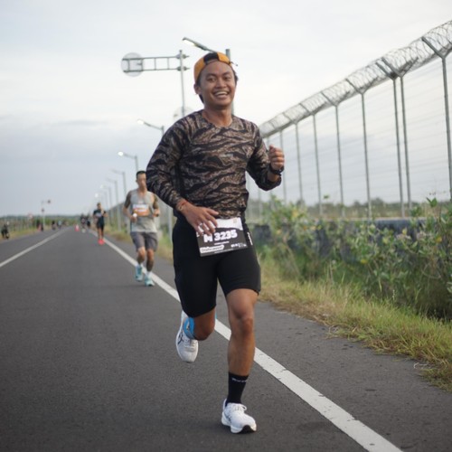 Race photo from KEDIRI HALF MARATHON 2026