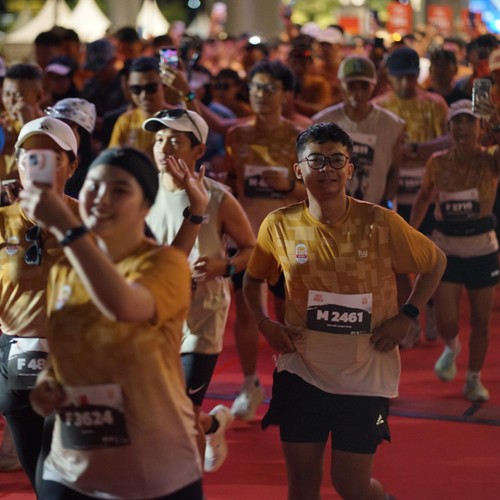Race photo from KEDIRI HALF MARATHON 2026