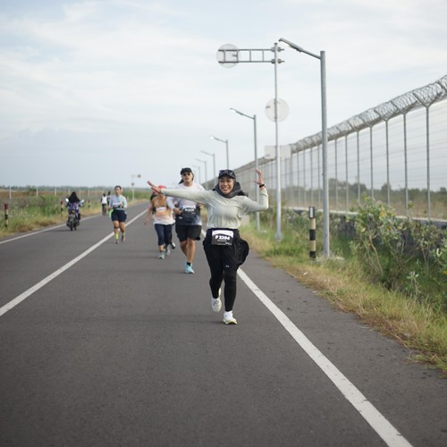 Race photo from KEDIRI HALF MARATHON 2026