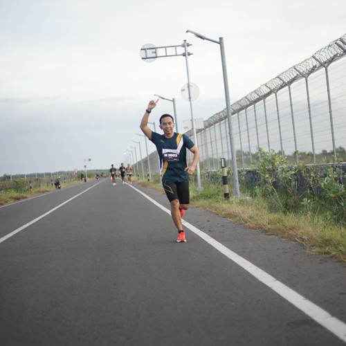 Race photo from KEDIRI HALF MARATHON 2026