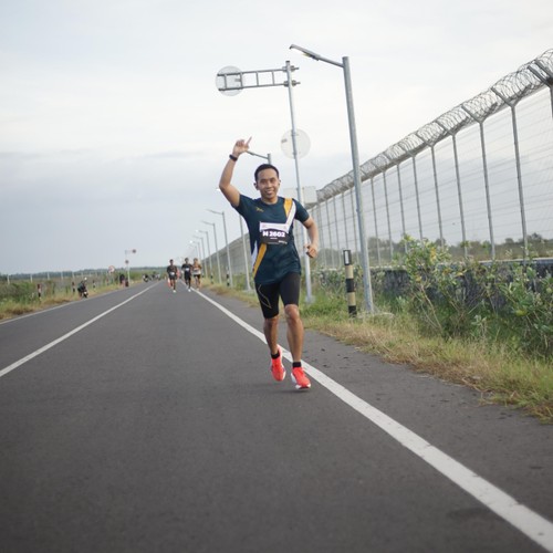 Race photo from KEDIRI HALF MARATHON 2026