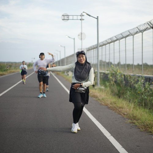 Race photo from KEDIRI HALF MARATHON 2026