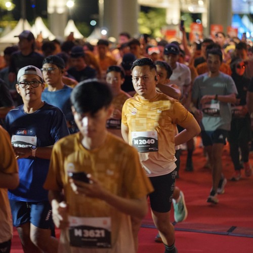Race photo from KEDIRI HALF MARATHON 2026