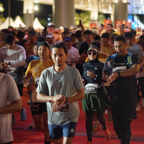 Race photo from KEDIRI HALF MARATHON 2026