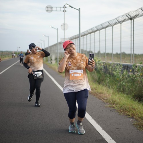 Race photo from KEDIRI HALF MARATHON 2026