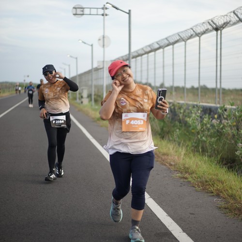 Race photo from KEDIRI HALF MARATHON 2026