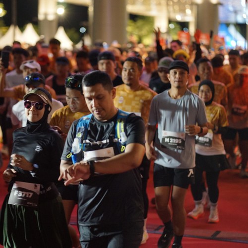 Race photo from KEDIRI HALF MARATHON 2026