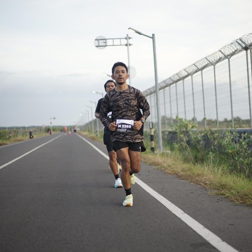 Race photo from KEDIRI HALF MARATHON 2026