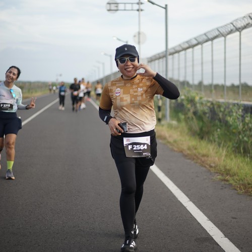 Race photo from KEDIRI HALF MARATHON 2026