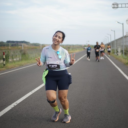 Race photo from KEDIRI HALF MARATHON 2026