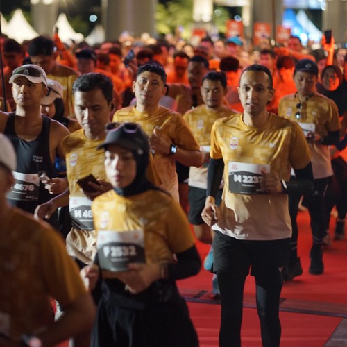 Race photo from KEDIRI HALF MARATHON 2026