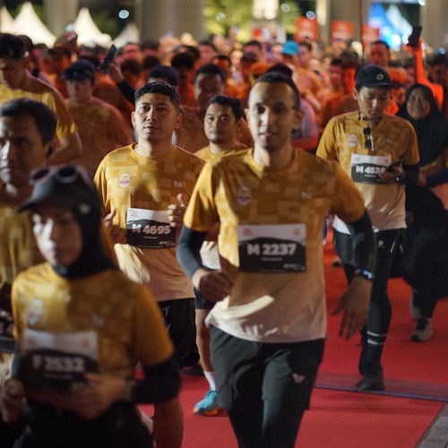 Race photo from KEDIRI HALF MARATHON 2026