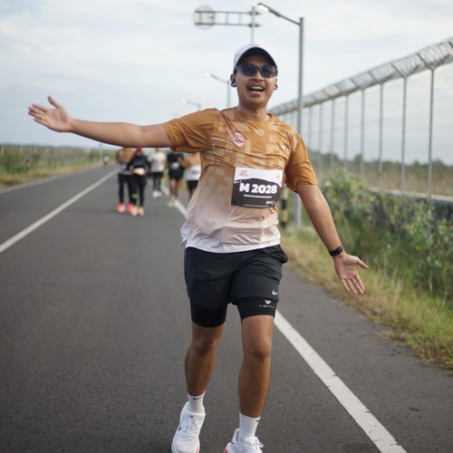 Race photo from KEDIRI HALF MARATHON 2026