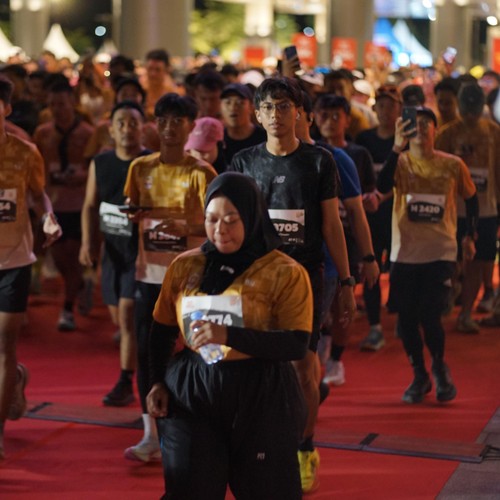 Race photo from KEDIRI HALF MARATHON 2026