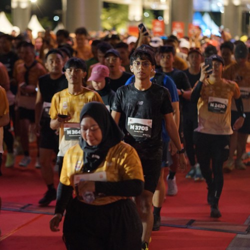 Race photo from KEDIRI HALF MARATHON 2026