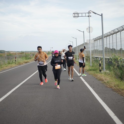 Race photo from KEDIRI HALF MARATHON 2026