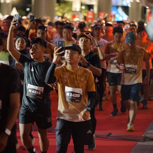 Race photo from KEDIRI HALF MARATHON 2026