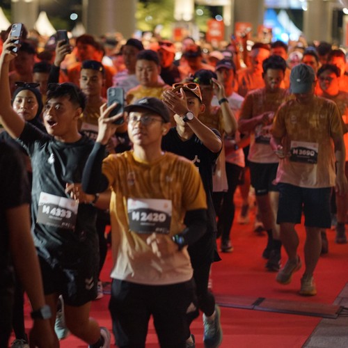 Race photo from KEDIRI HALF MARATHON 2026