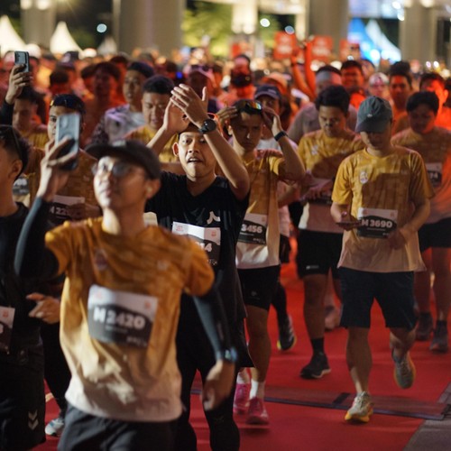 Race photo from KEDIRI HALF MARATHON 2026
