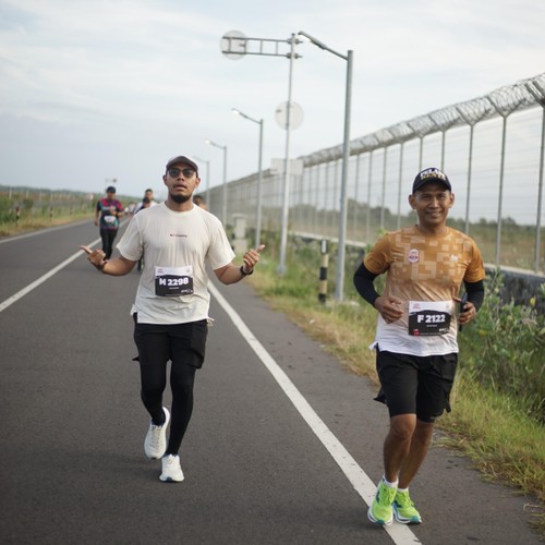 Race photo from KEDIRI HALF MARATHON 2026