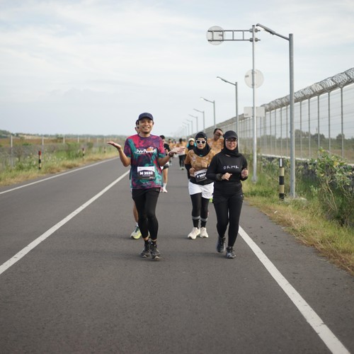 Race photo from KEDIRI HALF MARATHON 2026