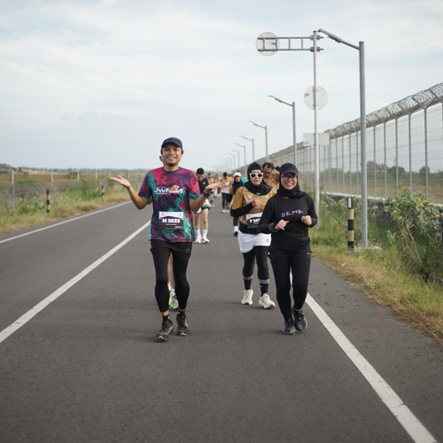 Race photo from KEDIRI HALF MARATHON 2026