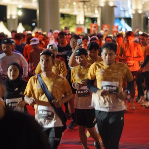 Race photo from KEDIRI HALF MARATHON 2026