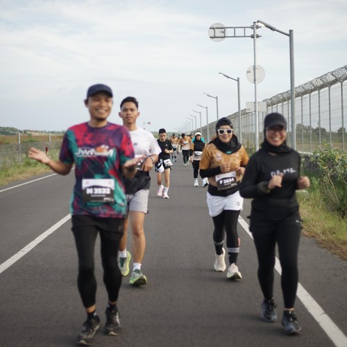 Race photo from KEDIRI HALF MARATHON 2026