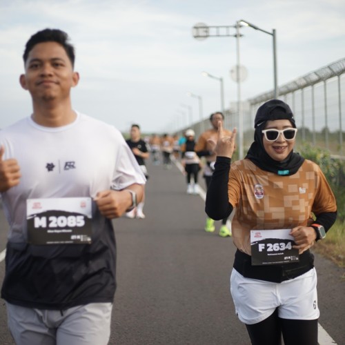 Race photo from KEDIRI HALF MARATHON 2026