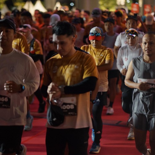 Race photo from KEDIRI HALF MARATHON 2026