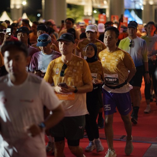 Race photo from KEDIRI HALF MARATHON 2026