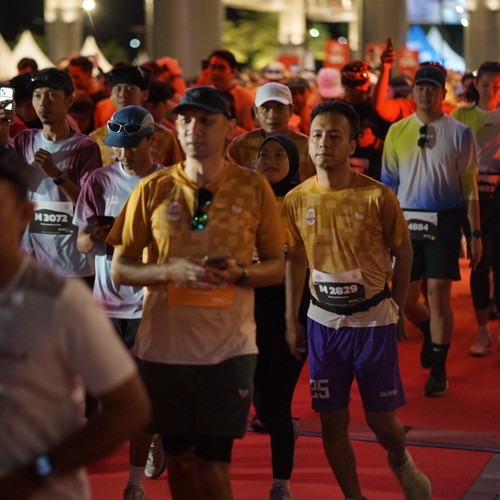 Race photo from KEDIRI HALF MARATHON 2026