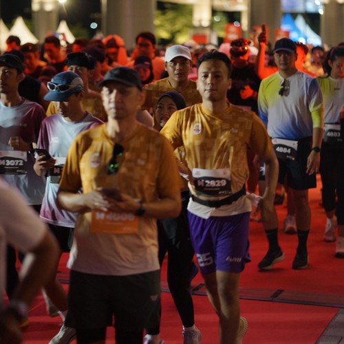 Race photo from KEDIRI HALF MARATHON 2026