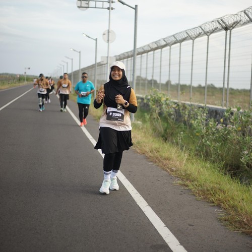 Race photo from KEDIRI HALF MARATHON 2026