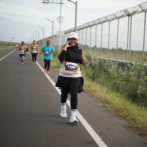 Race photo from KEDIRI HALF MARATHON 2026